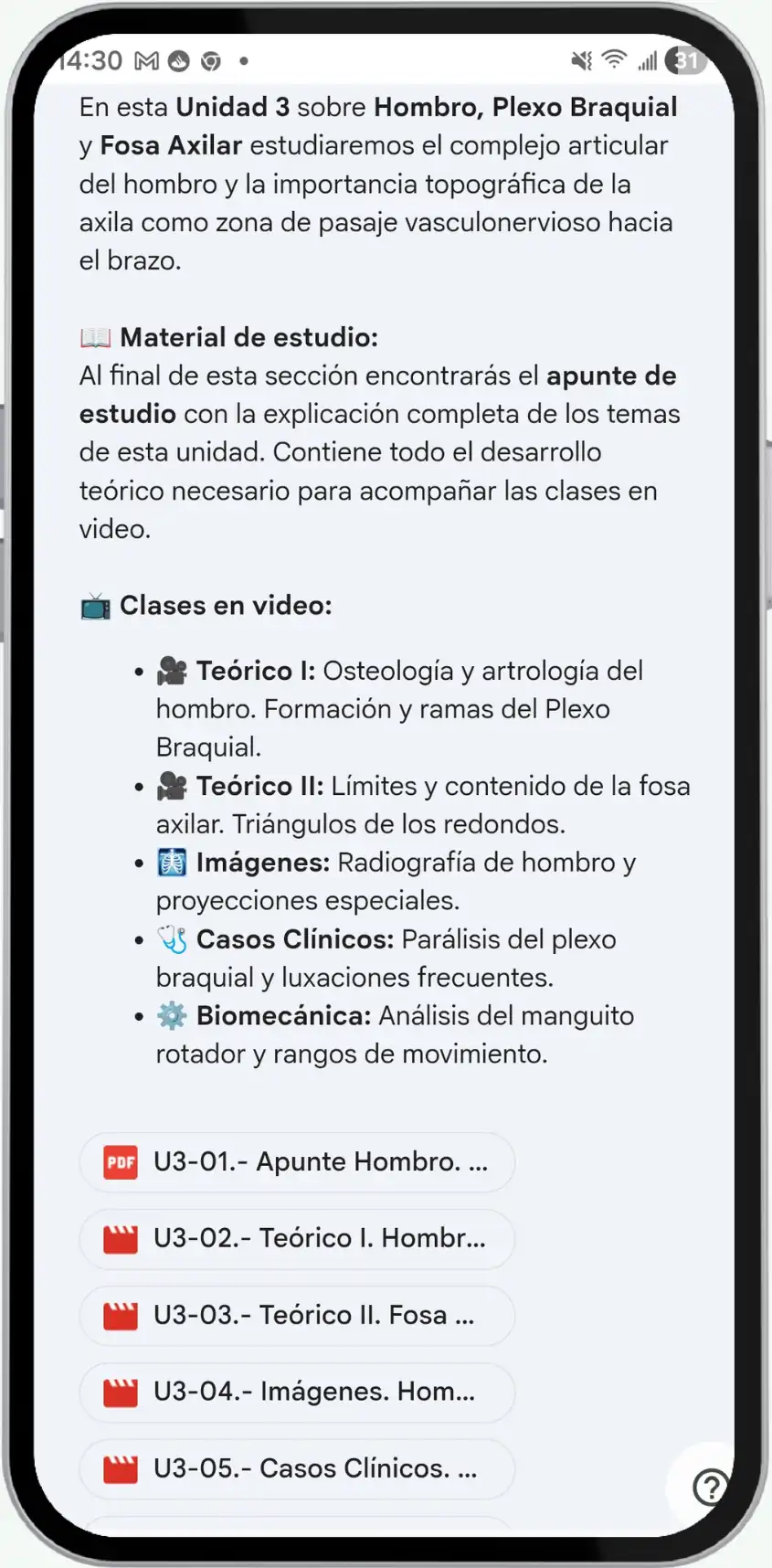 Curso paralelo medicina UBA
